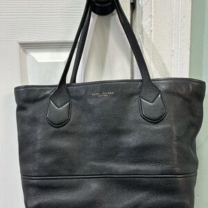 Marc Jacobs Black Leather Tote